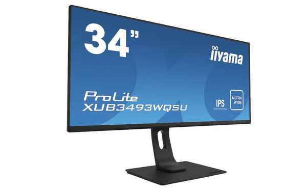 iiyama ProLite 34" UltraWide QHD Monitor (XUB3493WQSU-B1)