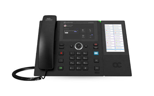 AudioCodes Teams C456HD IP-Phone PoE GbE black