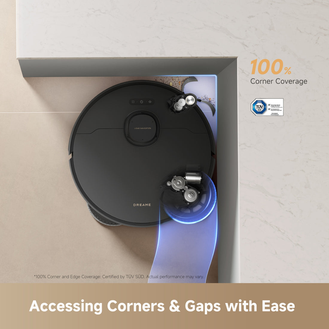 Dreame L50s Pro Ultra Black smart robot vacuum & mop - image 5
