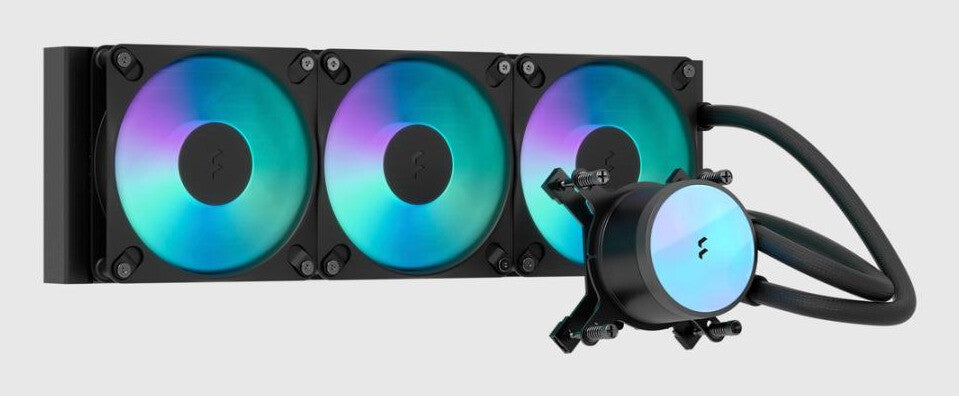 Fractal Design Radius 360 RGB Black Processor All-in-one liquid cooler 12 cm