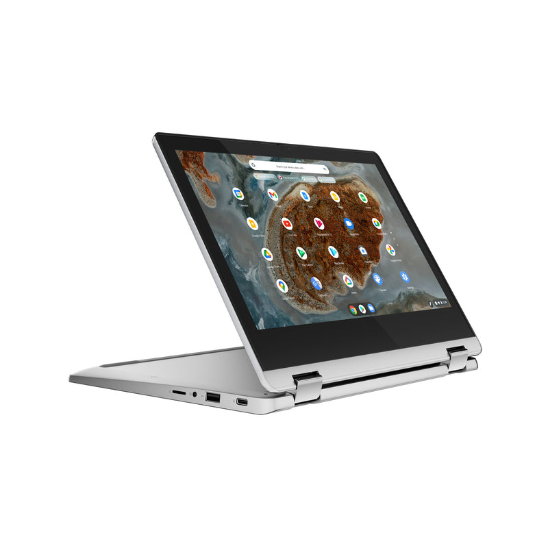 Lenovo IdeaPad Flex 3 Chrome 11M836 MediaTek MT8183 Chromebook 29.5 cm (11.6") Touchscreen HD 4 GB LPDDR4x-SDRAM 64 GB eMMC Wi-Fi 5 (802.11ac) ChromeOS UK English Grey