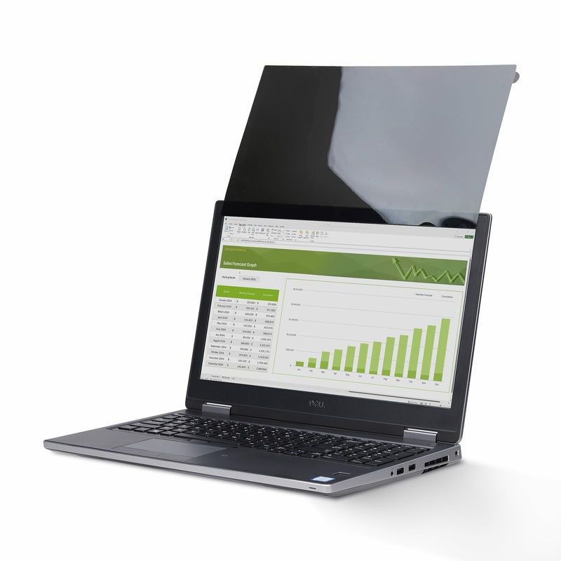 StarTech.com 12.1-inch 16:10 Flip-Up Privacy Screen with Touch, Anti-Glare Blue Light Filter, Laptop Monitor Screen Protector, +/- 30 Deg. View Angle