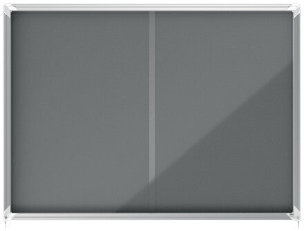 Nobo 1915338 insert notice board Indoor Grey Aluminium