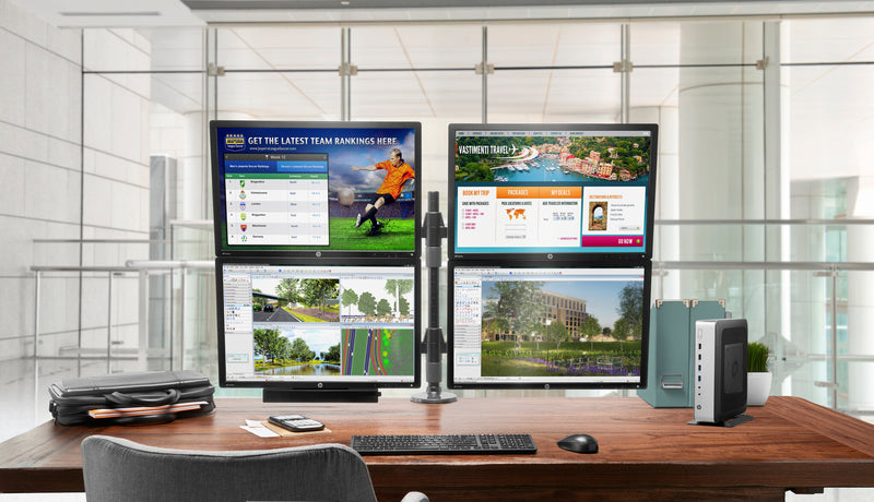 HP t730 2.7 GHz Windows 10 IoT Enterprise 1.8 kg Silver RX-427BB