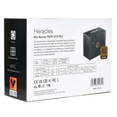 VIDA Heracles power supply unit 750 W 20+4 pin ATX ATX Black