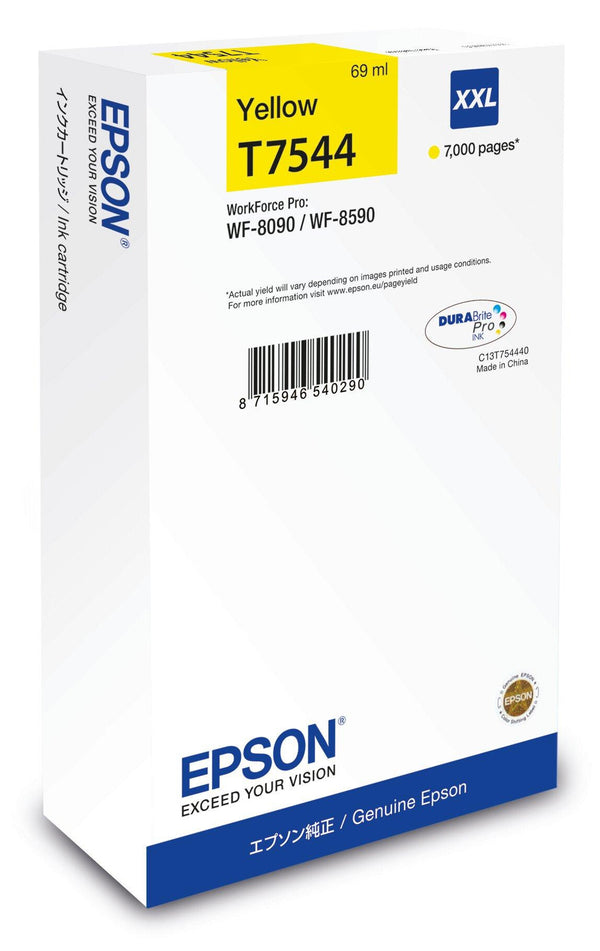 Epson WF-8090 / WF-8590 Ink Cartridge XXL Yellow