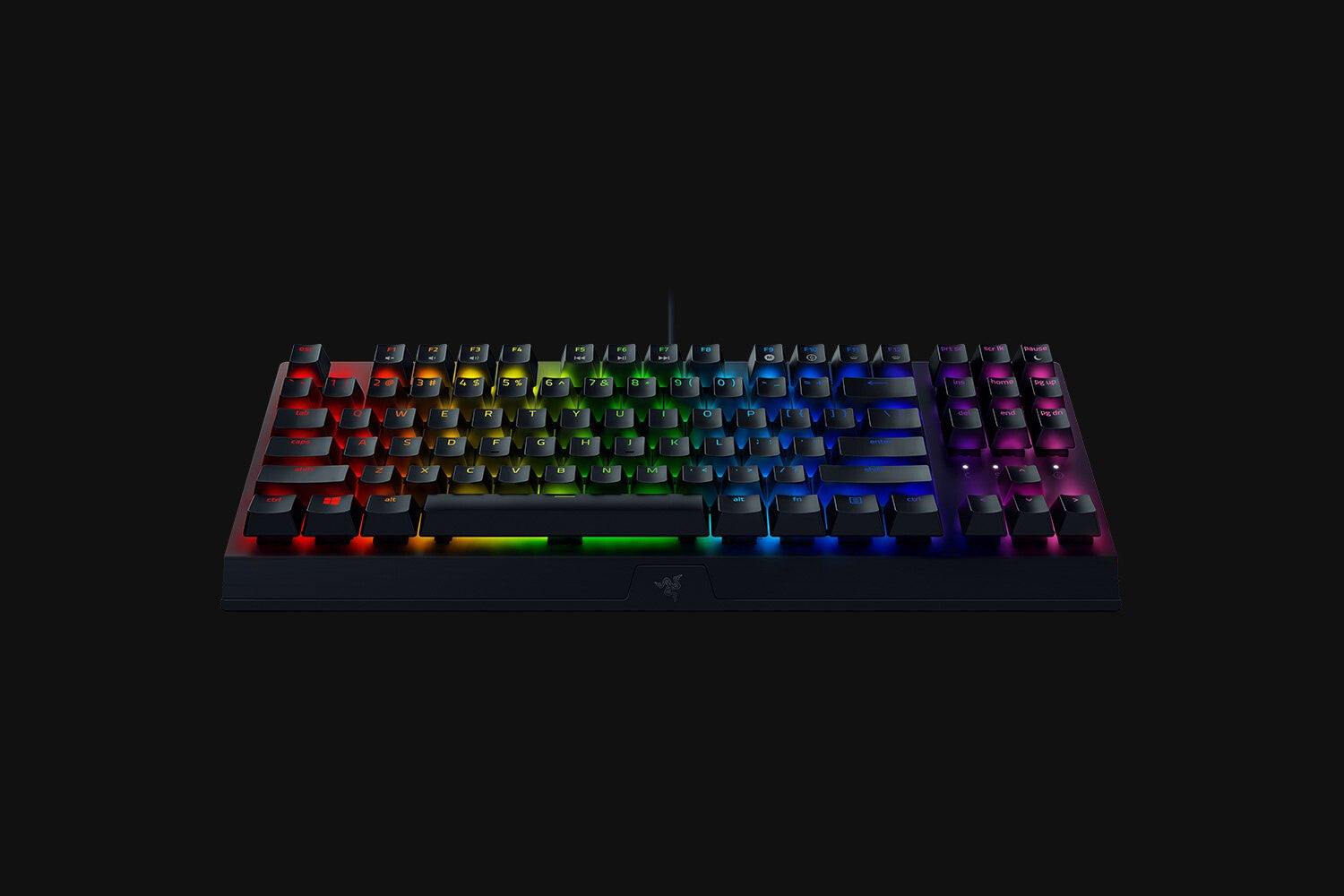 Keyboard Uk Razer Razer Blackwidow V3 Tenkeyless keyboard Gaming USB QWERTY UK English B ...