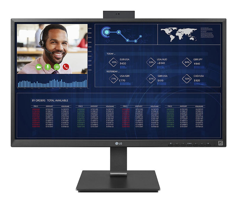 LG 27CQ650N-6N Intel® Pentium® N6005 68.6 cm (27") 1920 x 1080 pixels All-in-One PC 4 GB DDR4-SDRAM 16 GB eMMC Wi-Fi 6 (802.11ax) Black