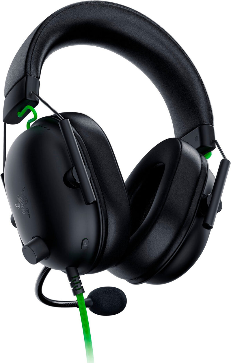 Razer Blackshark V2 X Headset Wired Head-band Gaming Black, Green