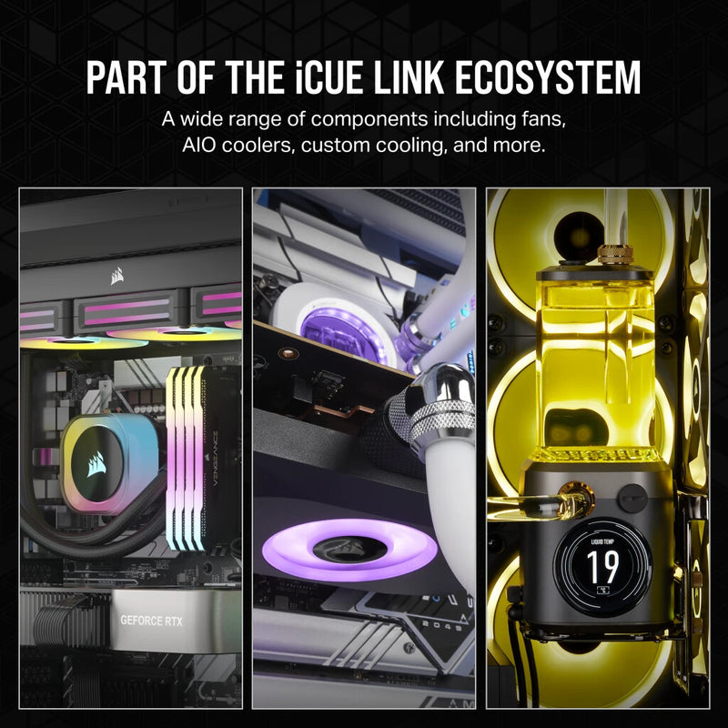 Corsair iCUE LINK RX140 RGB Computer case Fan 14 cm White 2 pc(s)