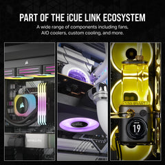 Corsair iCUE LINK RX140 RGB Computer case Fan 14 cm White 2 pc(s)