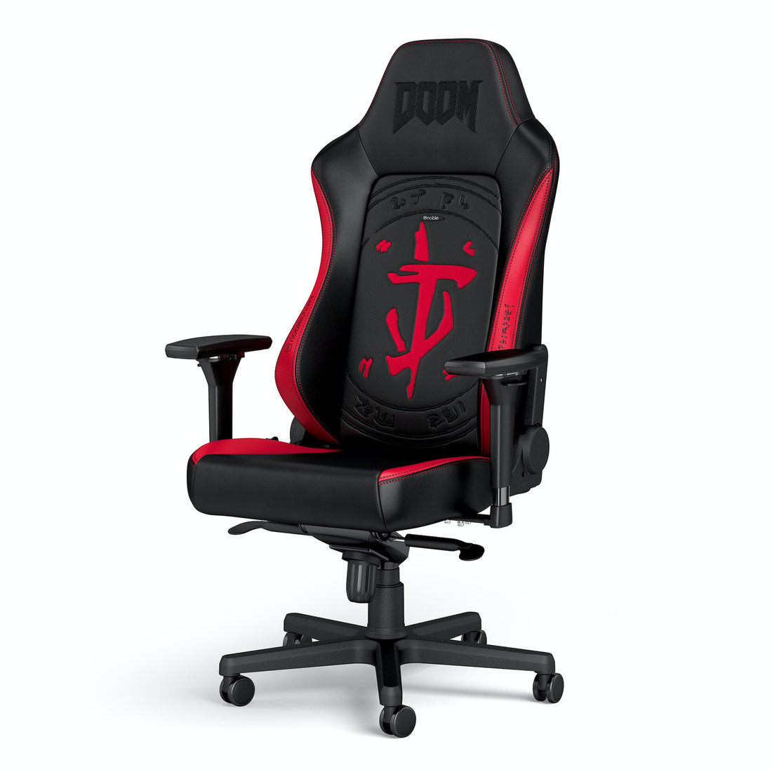 noblechairs HERO Gaming Chair - DOOM Edition - Black/Red - image 2
