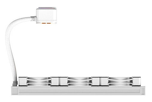 VIDA Trifrost 360 Processor All-in-one liquid cooler 12 cm White 1 pc(s)