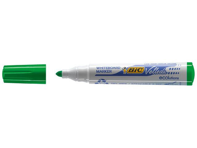 BIC Whiteboard Velleda ECOlutions 1701 marker 12 Green