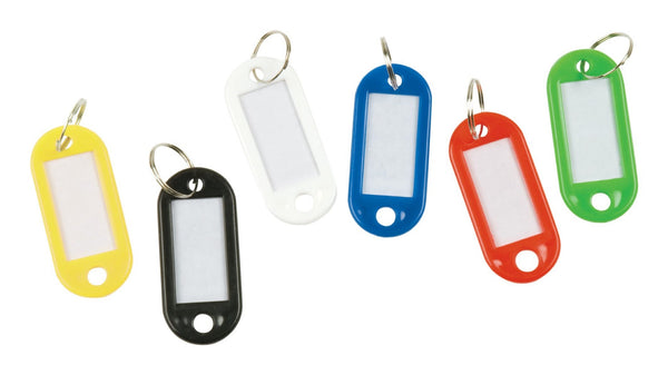 Q-CONNECT Key hangers, box 100 – Assorted colors