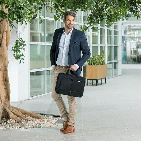 DICOTA Eco Top Traveller PRO 43.9 cm (17.3") Toploader bag Black