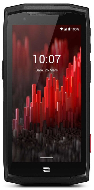 Crosscall Core-M5 12.6 cm (4.95") Hybrid Dual SIM 4G USB Type-C 4 GB 32 GB 4000 mAh Black