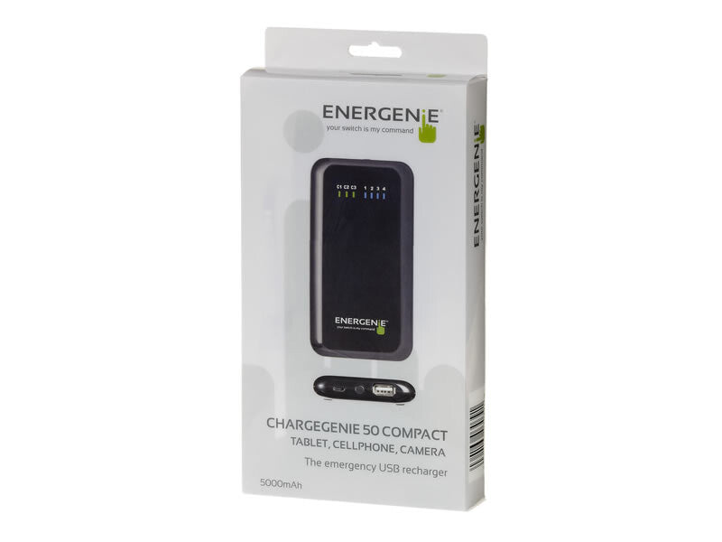 EnerGenie ChargeGenie 50 5000 mAh Black