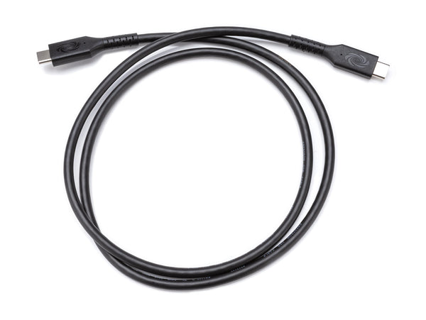 Crestron USB Cable, USB-C Male to USB-C Male, USB 3.2 Gen 2 (10 Gbps), DisplayPort Alt Mode, 100 W, 3 ft (0.9 m)