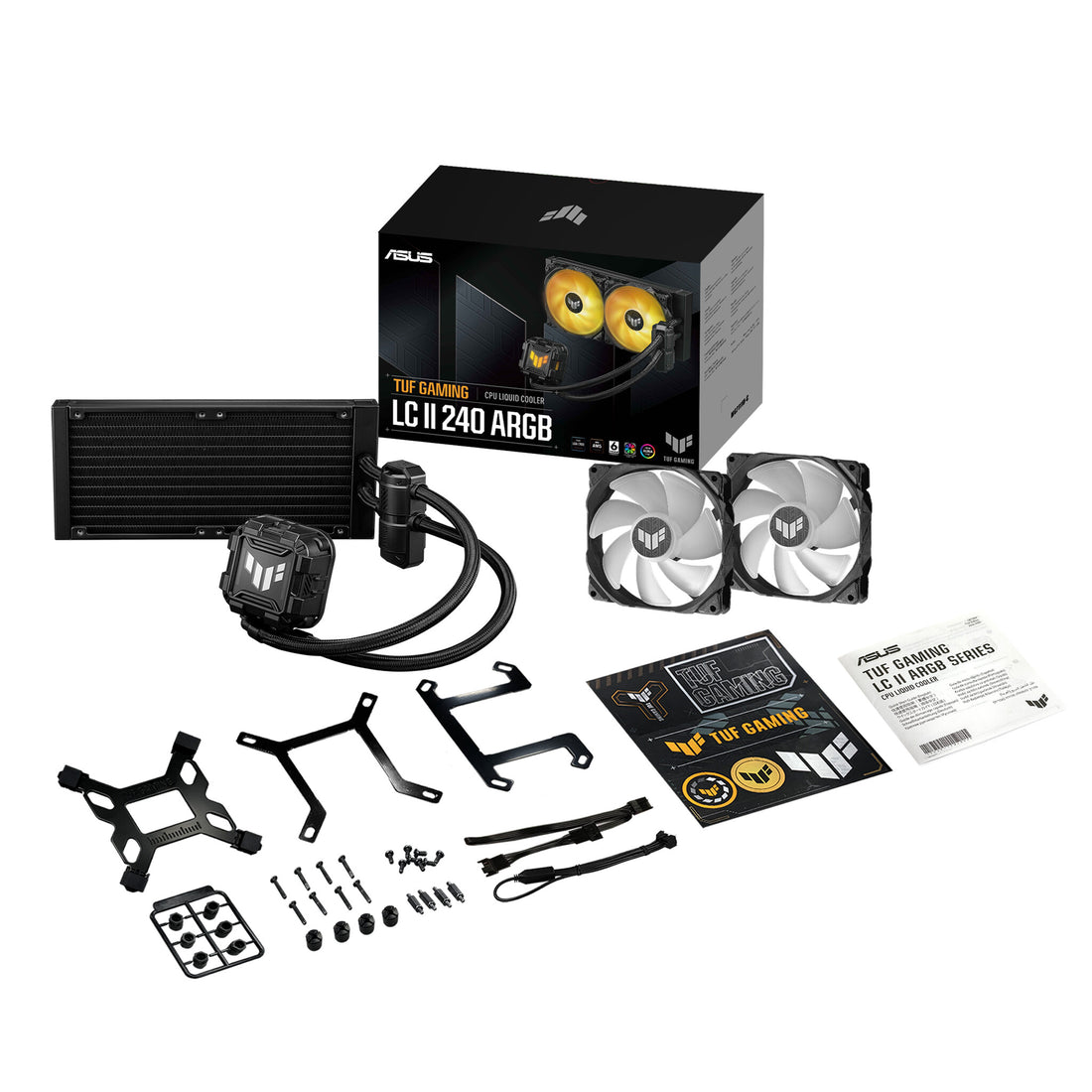 ASUS TUF GAMING LC II 240 ARGB Processor All-in-one liquid cooler 12 cm Black - image 6