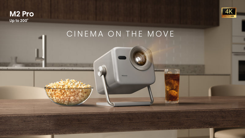 Hisense M2TUK Pro Short throw projector 1300 ANSI lumens DLP 4K (4096x2400) 3D Grey