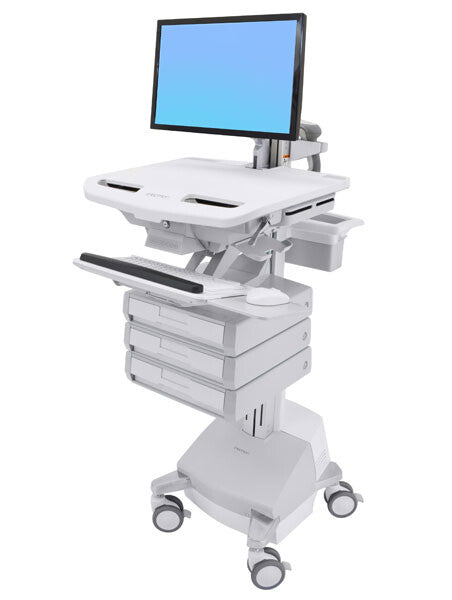 Ergotron StyleView Grey, White Flat panel Multimedia cart