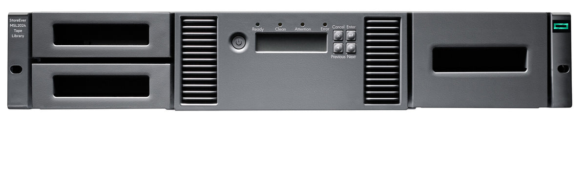 HPE Storage MSL2024 Tape Library 1x MSL LTO-8 Fibre Channel 15x LTO-8 ...