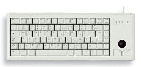 CHERRY G84-4400 TRACKBALL KEYBOARD Corded, USB, Light Grey, (QWERTY - UK) - image 2