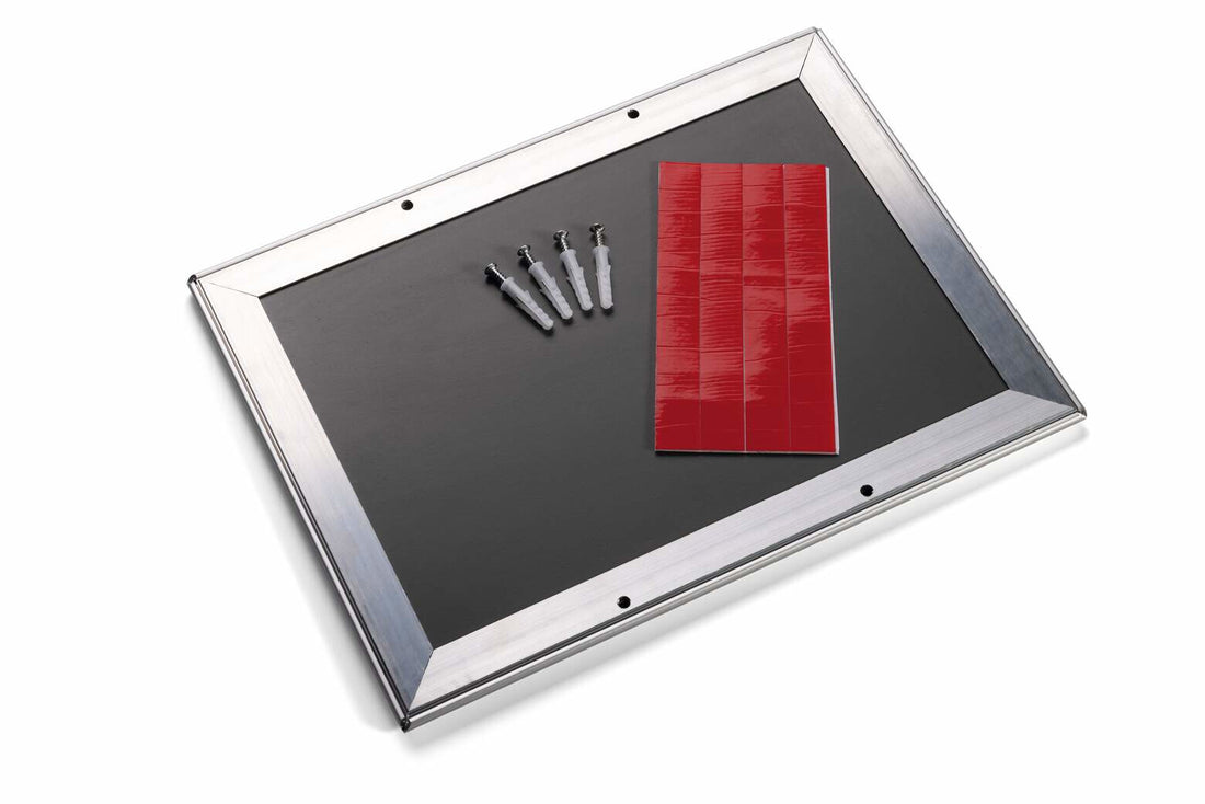 Durable 479623 wall frame 192 x 279 mm Rectangle Silver Aluminium - image 5