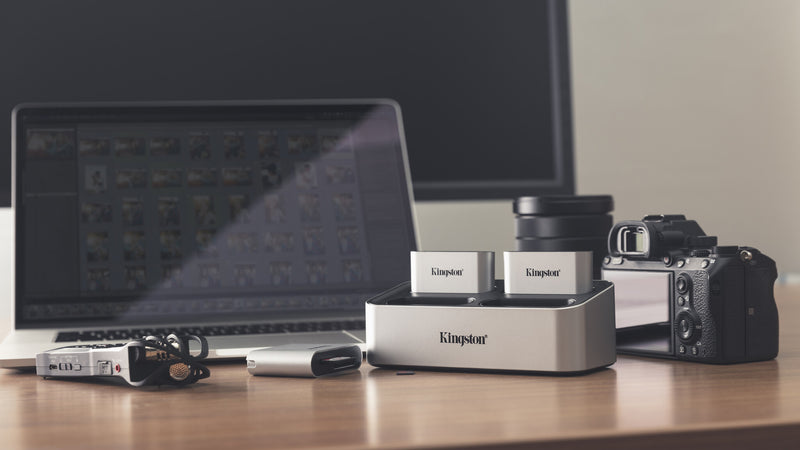 Kingston Technology USB-C 3.2 Gen2 Workflow Station Dock w/Dual-Slot SD UHS-II Card Reader