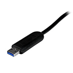 StarTech.com 4 Port Portable SuperSpeed USB 3.0 Hub with Built-in Cable~4 Port Portable SuperSpeed USB 3.0 Hub with Built-in Cable - 5Gbps