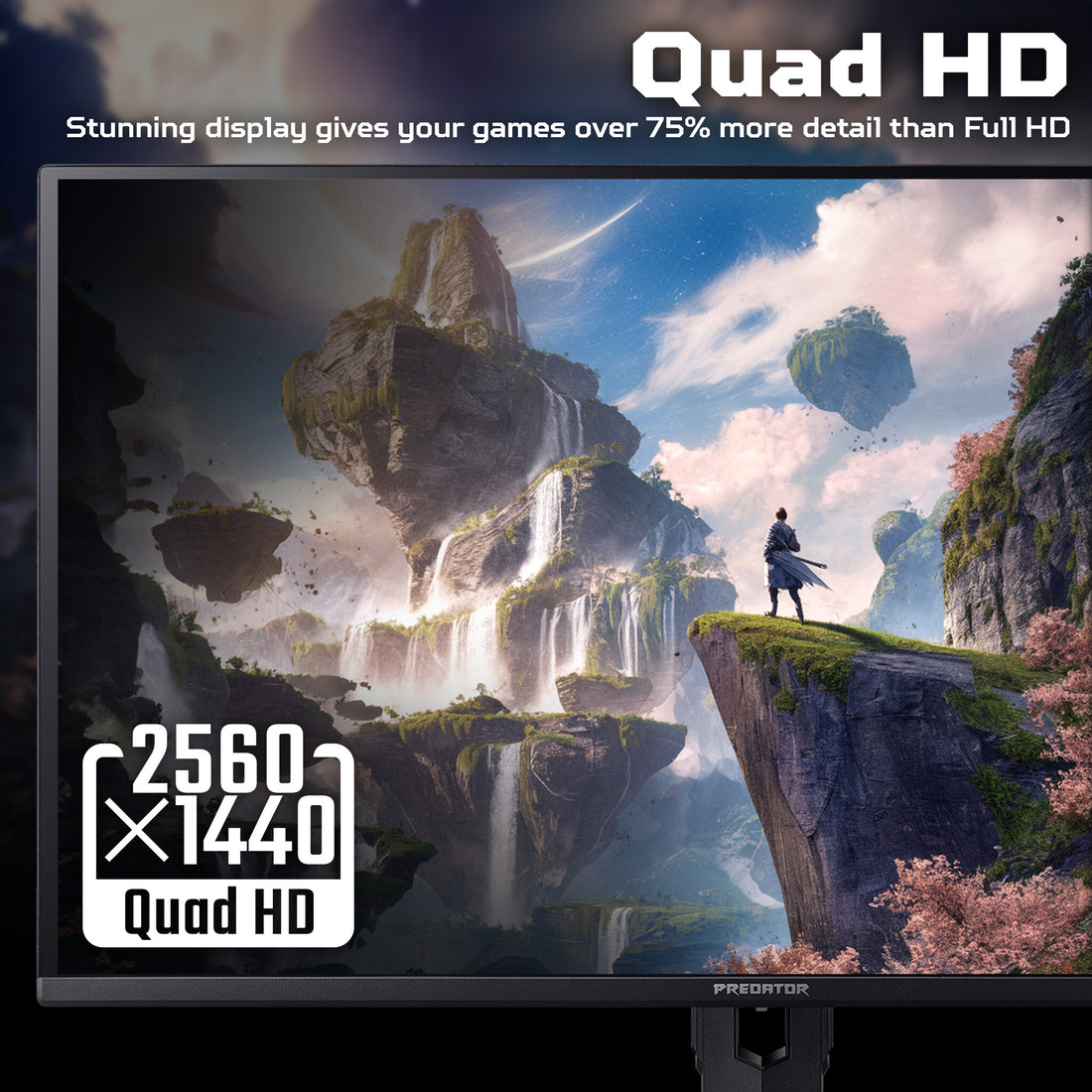 Acer X Predator X27U W3 Widescreen Gaming LCD Monitor - 26.5" Quad HD (2560x1440), QD-OLED, 240Hz, 0.03ms - image 11
