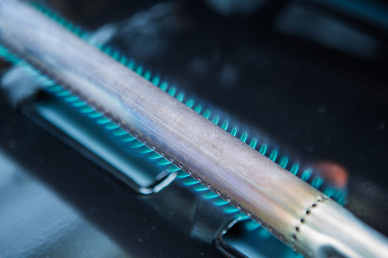 Char-Broil GAS2COAL 330 Grill Cooking station Charcoal + Natural gas Black, Red, Stainless steel