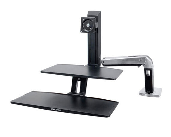 Ergotron WorkFit -A 61 cm (24") Desk Black