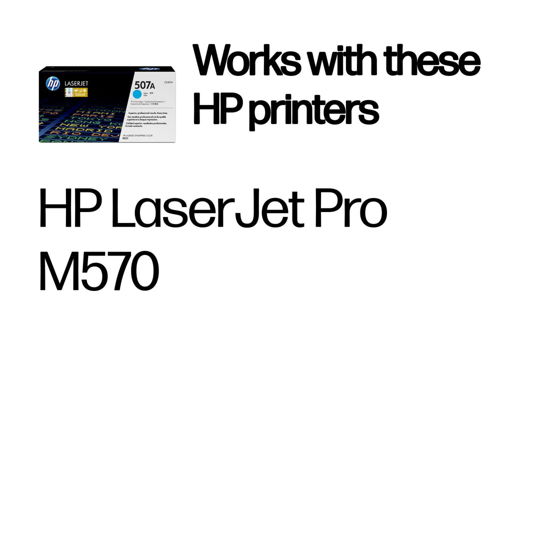 HP 507A Cyan Original LaserJet Toner Cartridge - image 2