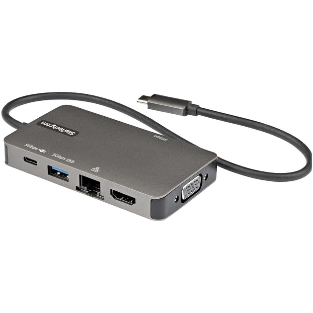 StarTech.com USB-C Multiport Adapter - USB-C to 4K 30Hz HDMI or 1080p ...