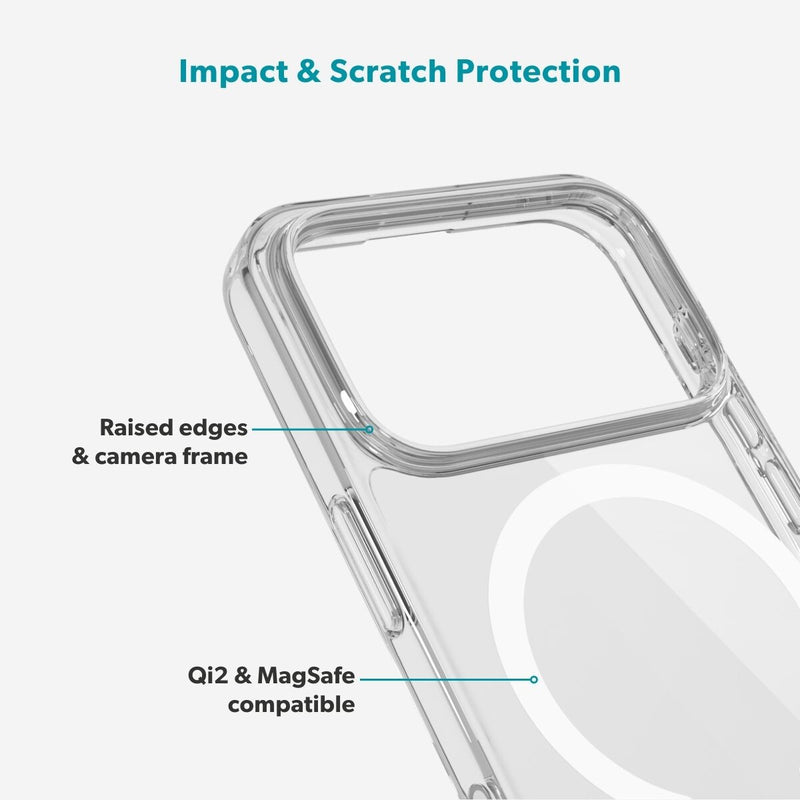 Epico Mag+ Hero Case iPhone 17 Pro Max - transparent