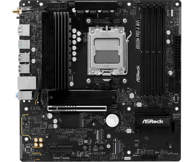 Asrock B850M Pro-A WiFi AMD B850 Socket AM5 micro ATX