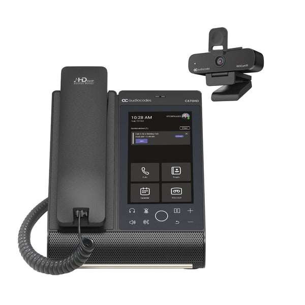 AudioCodes Teams C470HD IP Phone and HD Video USB Camera Bundle 17