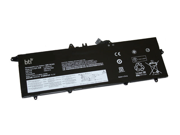 BTI 02DL013 compatible 57Wh 3-cell battery for ThinkPad T490s T14S T495S