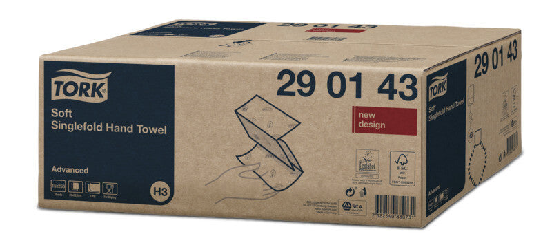 Tork 290143 paper towels 250 sheets White - image 3