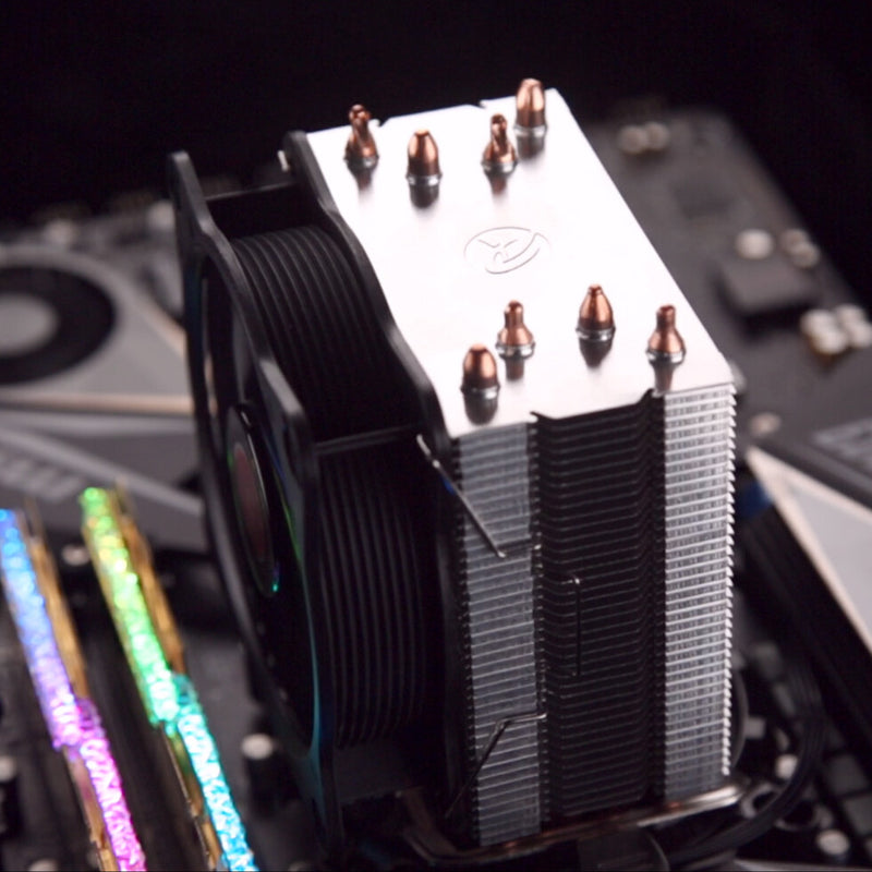 RAIJINTEK AIDOS II Processor Liquid cooling kit 10 cm Black 2 pc(s)