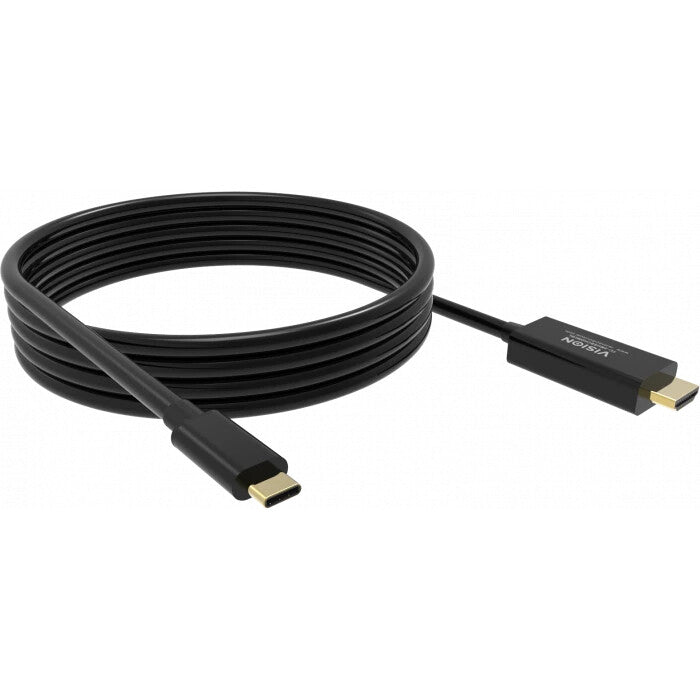 Vision TC 2MUSBCDP8K/BL DisplayPort cable 2 m USB Type-C Black - image 9