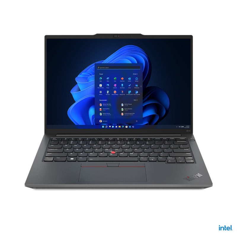 Lenovo ThinkPad E14 Gen 5 (Intel) Intel® Core™ i7 i7-1355U Laptop 35.6 cm (14") WUXGA 16 GB DDR4-SDRAM 512 GB SSD Wi-Fi 6 (802.11ax) Windows 11 Pro UK English Black