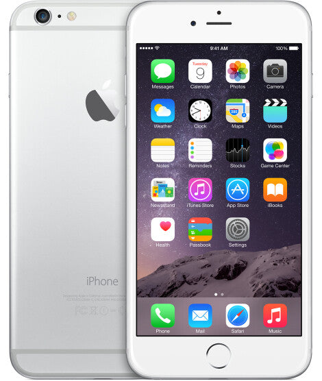 Orange iPhone Apple 6 Plus 14 cm (5.5") Single SIM iOS 9 4G 64 GB Silver