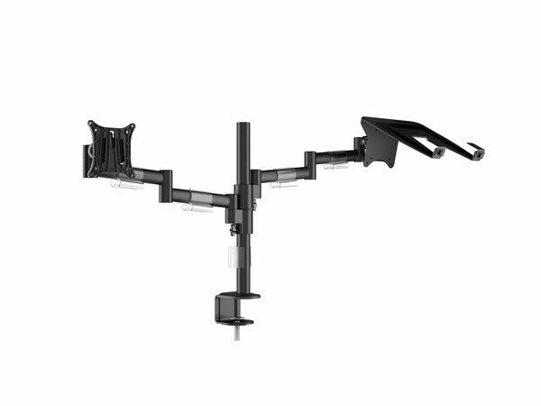 Multibrackets M VESA Deskmount Officeline Dual 2 Laptopholder Black