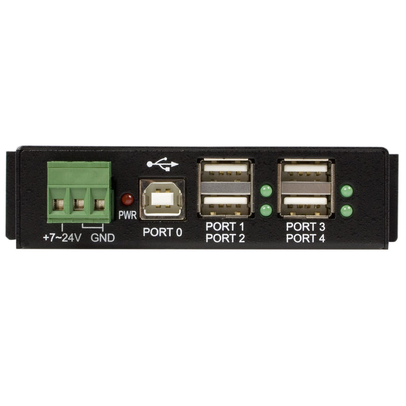 StarTech.com Mountable 4 Port Rugged Industrial USB Hub