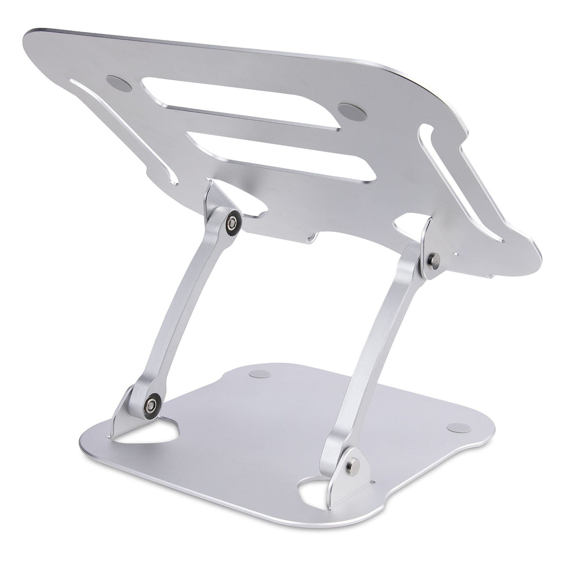 StarTech.com Laptop Stand for Desk, Ergonomic Laptop Stand Adjustable Height, Aluminum, Portable, Supports up - image 2