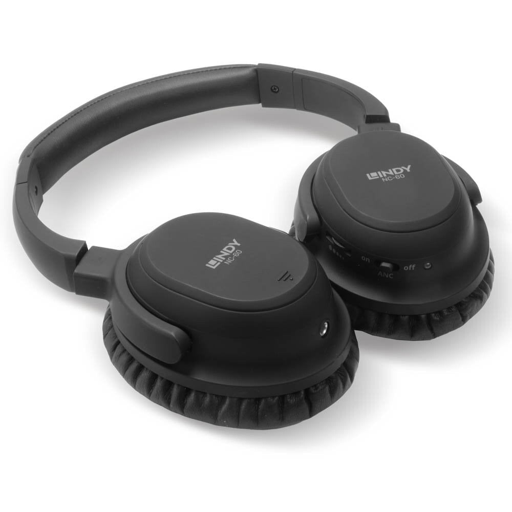 Lindy NC-60 Wired Active Noise Cancelling Headphones - image 3