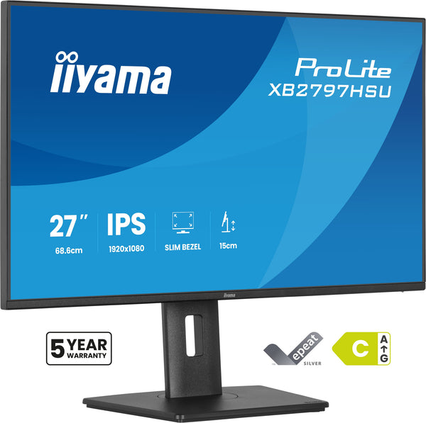 iiyama ProLite 27" Full HD 120Hz Monitor (XB2797HSU-B1)
